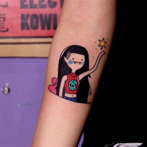 adventure time marceline tattoo|More.